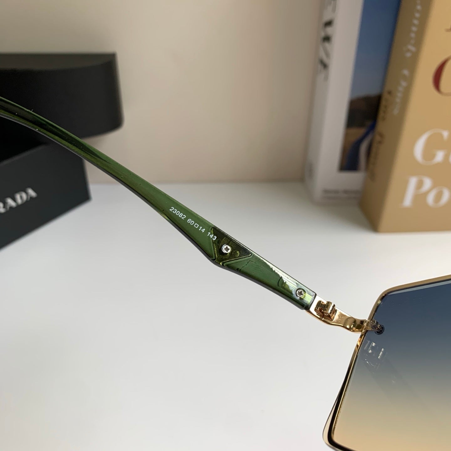 Prada Square Silver Lens Sunglasses for Men & Women - 382662 - detail image 7