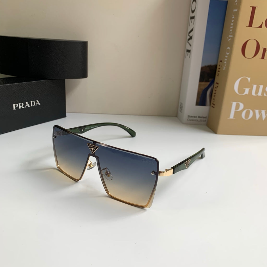 Prada Square Silver Lens Sunglasses for Men & Women - 382662 - detail image 2