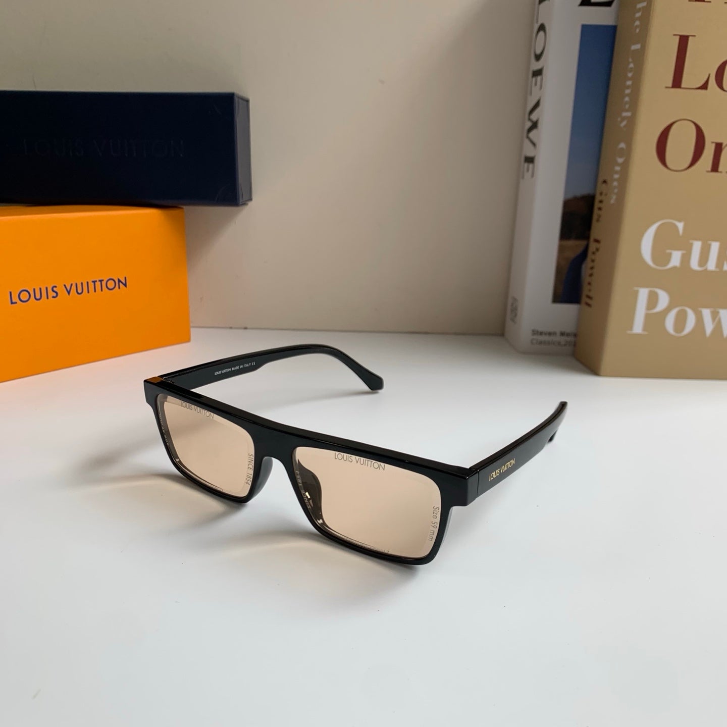 Louis Vuitton Square Silver Lens Sunglasses for Men & Women - 381862 - detail image 2