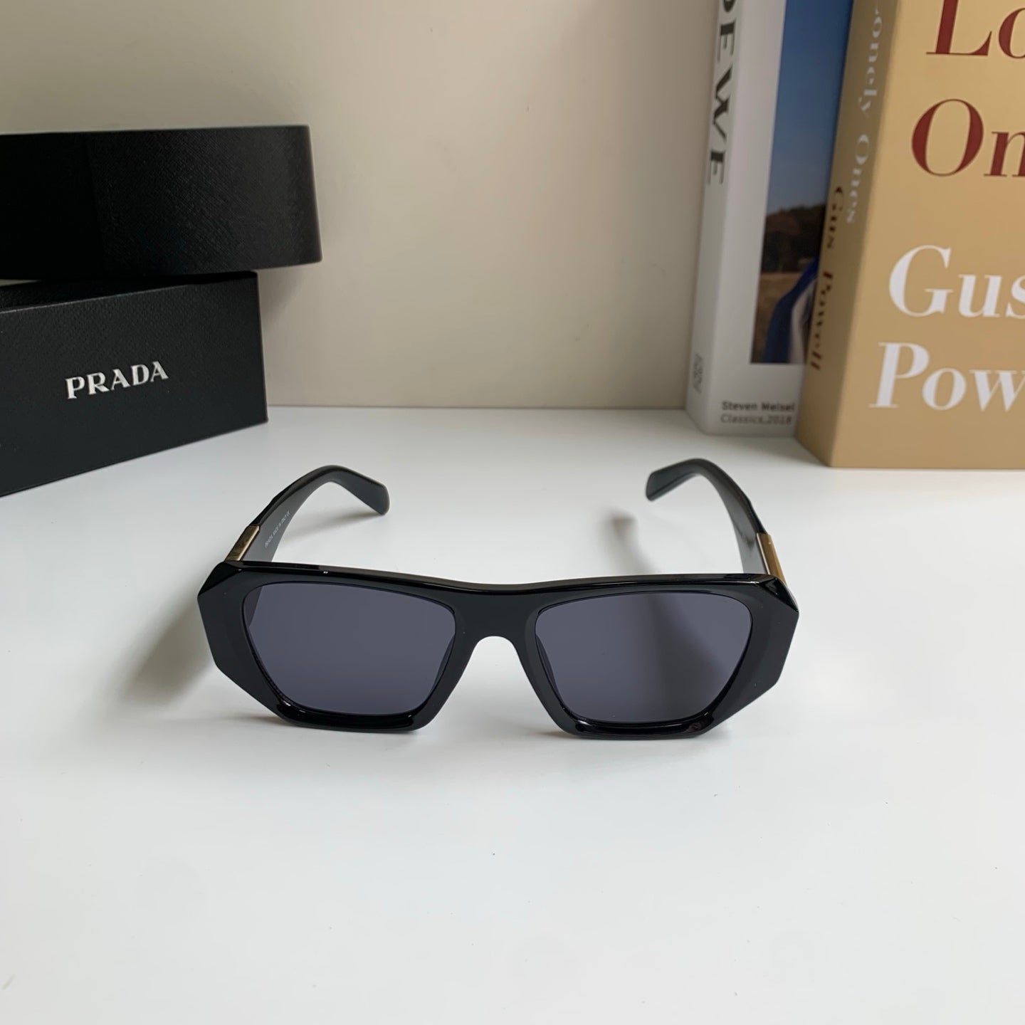 Prada Fashion Black Lens Sunglasses for Men & Women - 132499 - detail image 5