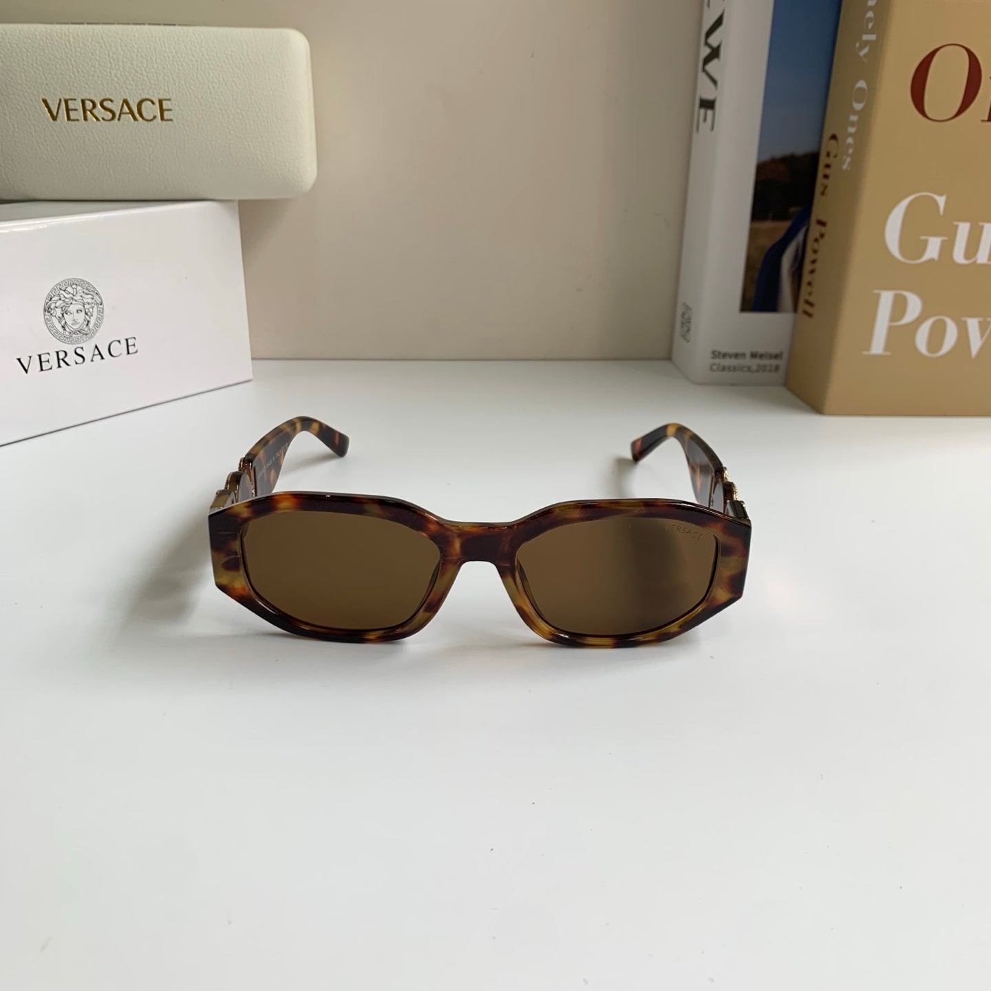 Versace Fashion Black Lens Sunglasses for Men & Women - 487894 - detail image 3