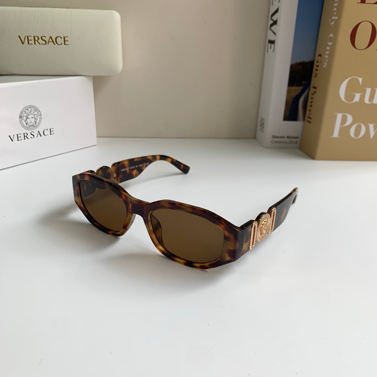 Versace Fashion Black Lens Sunglasses for Men & Women - 487894 - detail image 2