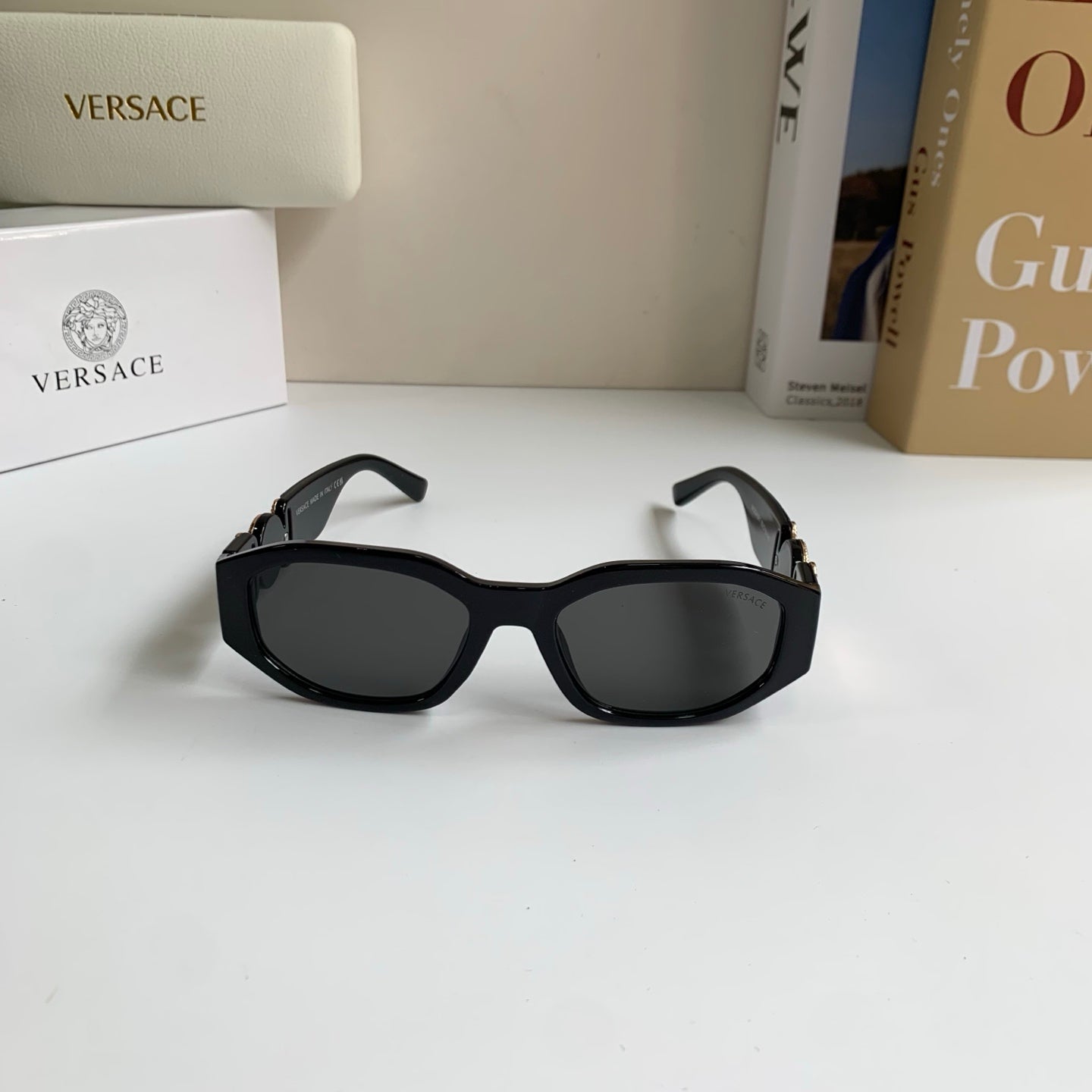 Versace Fashion Red Lens Sunglasses for Men & Women - 383069 - detail image 4