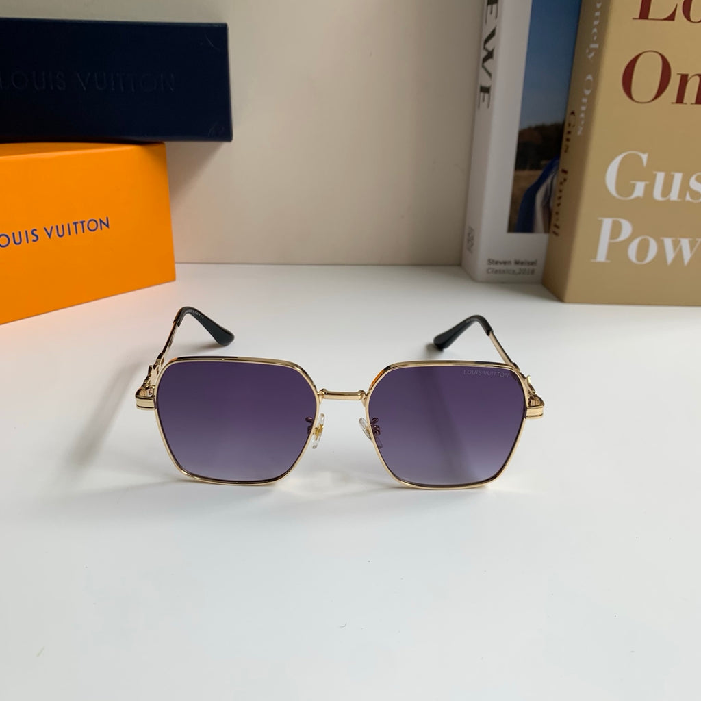 Louis Vuitton Metal Square Silver Lens Sunglasses for Men & Women - 398155 - detail image 3
