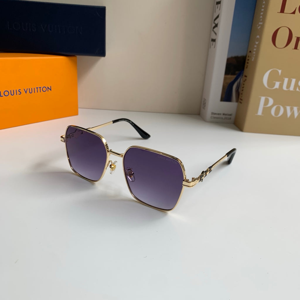 Louis Vuitton Metal Square Silver Lens Sunglasses for Men & Women - 398155 - detail image 2