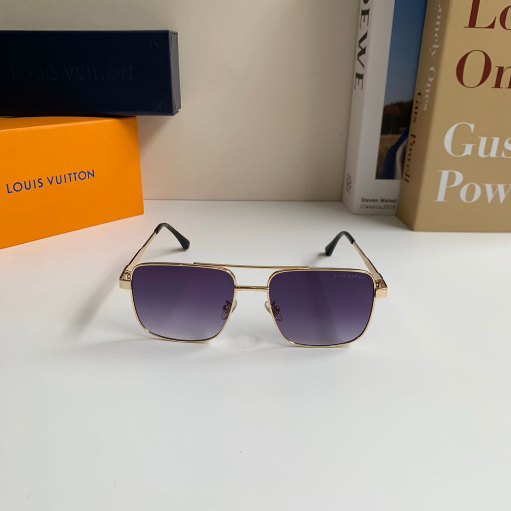 Louis Vuitton Metal Square Silver Lens Sunglasses for Men & Women - 398239 - detail image 4