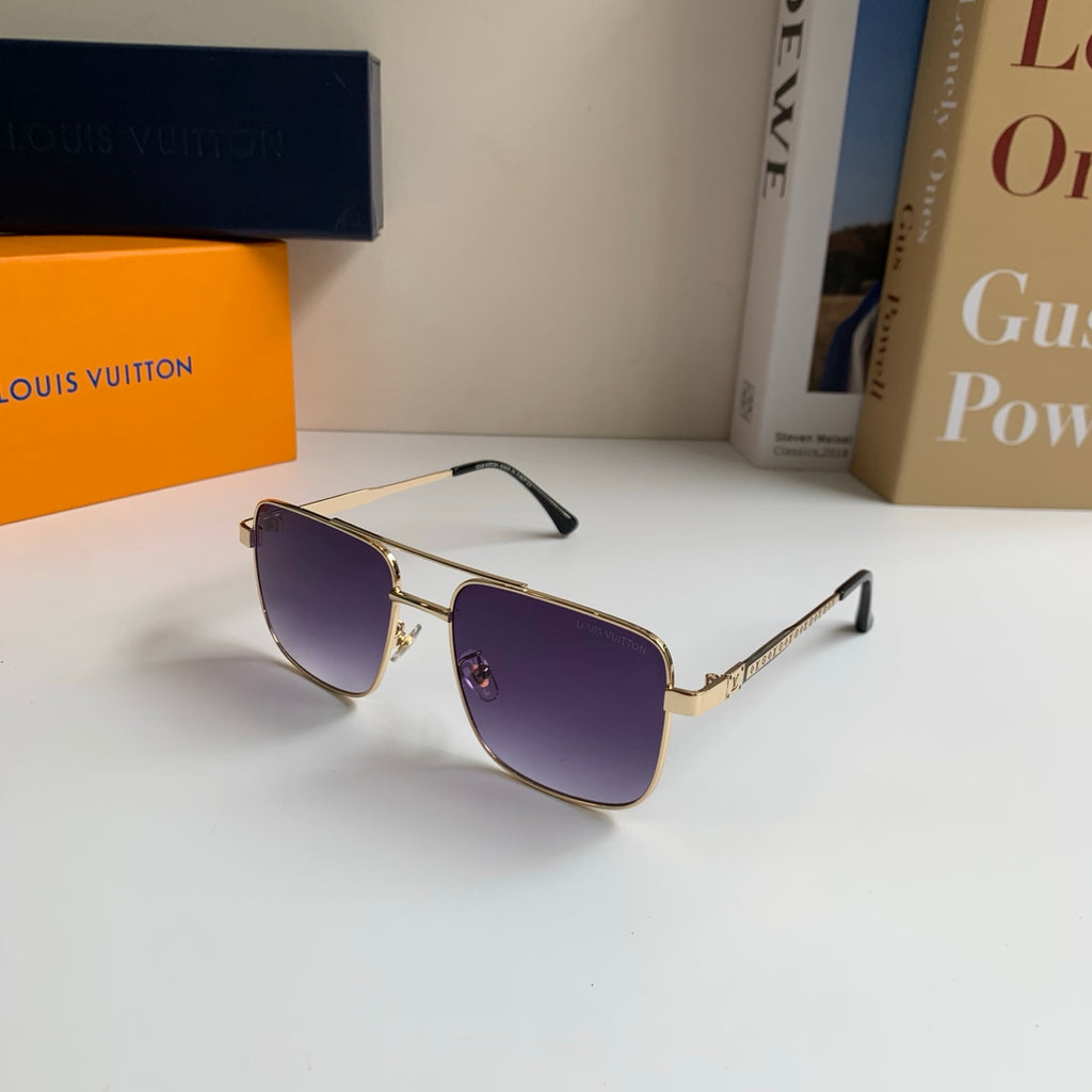 Louis Vuitton Metal Square Silver Lens Sunglasses for Men & Women - 398239 - detail image 2