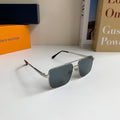 Louis Vuitton Metal Square Silver Lens Sunglasses for Men & Women - 398240