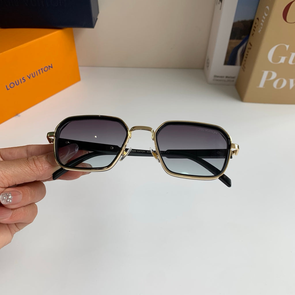 Louis Vuitton Square Silver Lens Sunglasses for Men & Women - 357564 - detail image 4