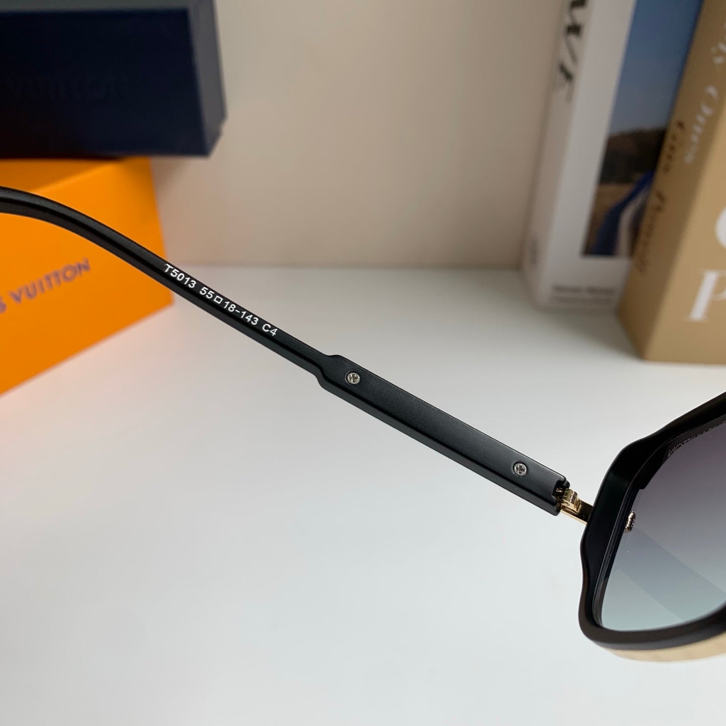 Louis Vuitton Square Silver Lens Sunglasses for Men & Women - 357564 - detail image 6