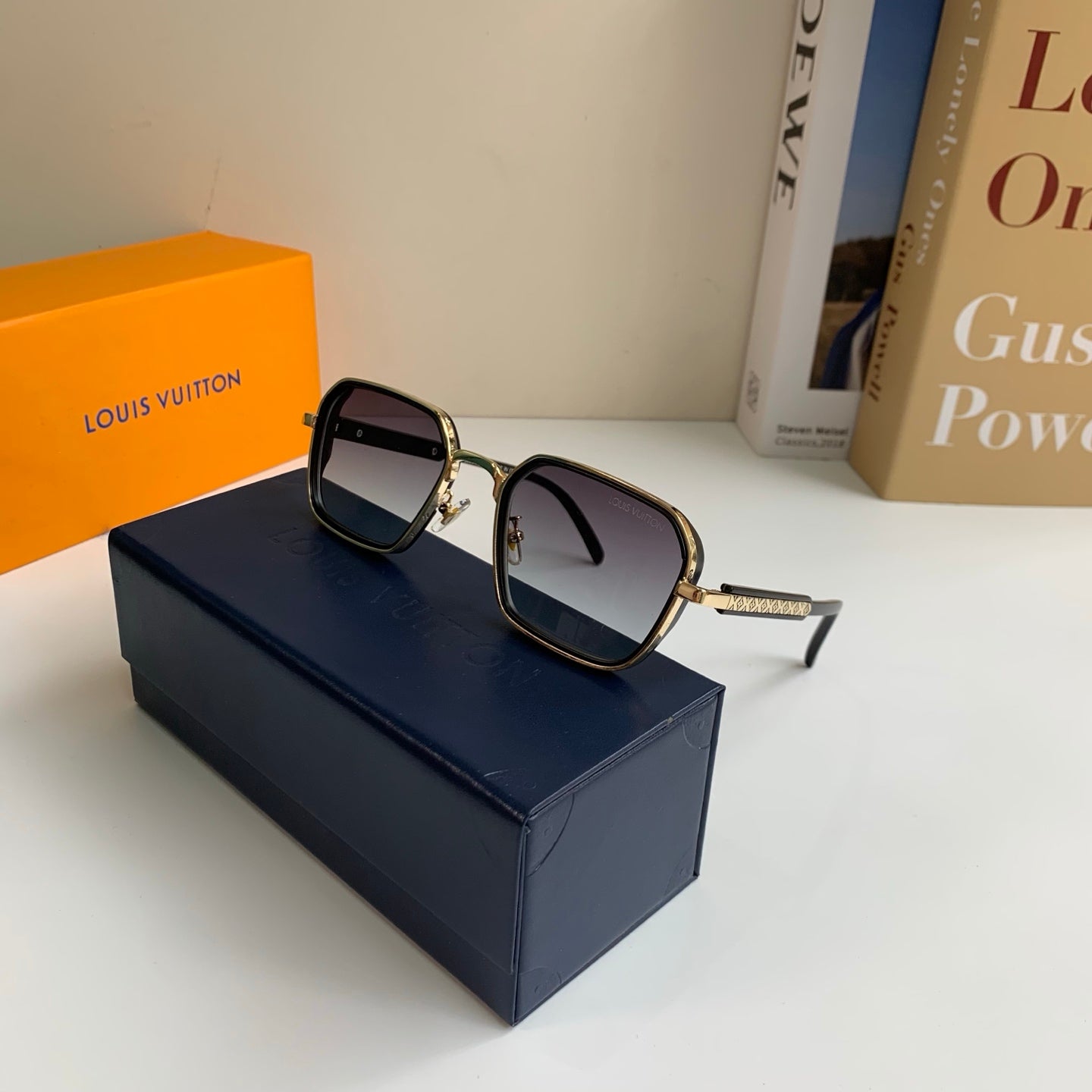 Louis Vuitton Square Silver Lens Sunglasses for Men & Women - 357564 - detail image 5