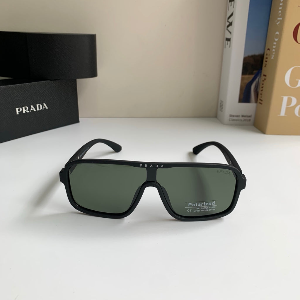 Prada Square Black Lens Sunglasses for Men & Women - 372065 - detail image 5