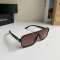 Prada Square Black Lens Sunglasses for Men & Women - 372066