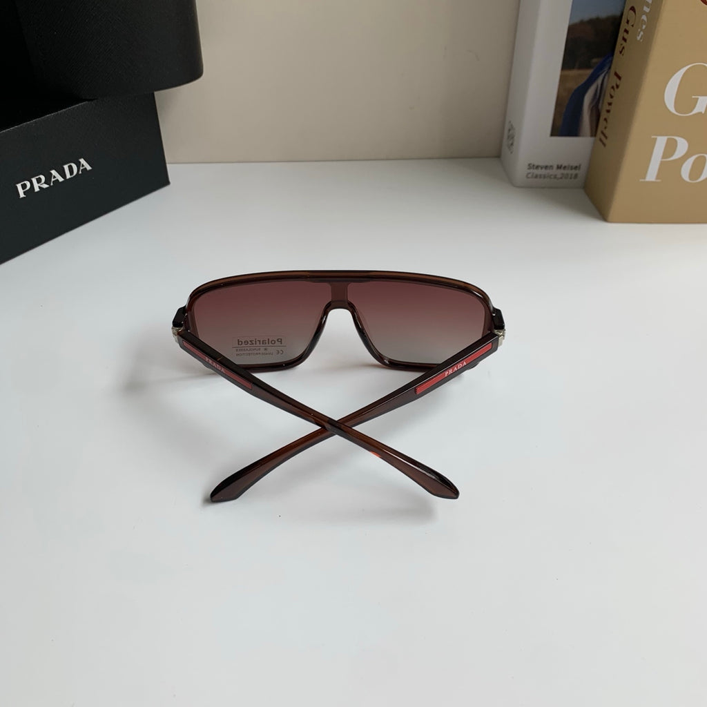 Prada Square Black Lens Sunglasses for Men & Women - 372066 - detail image 8