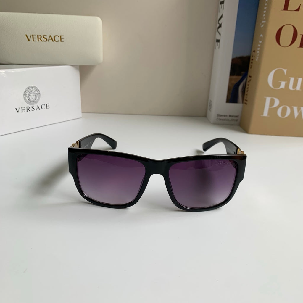 Versace Polarized Square Black Lens Sunglasses for Men & Women - 372517 - detail image 3