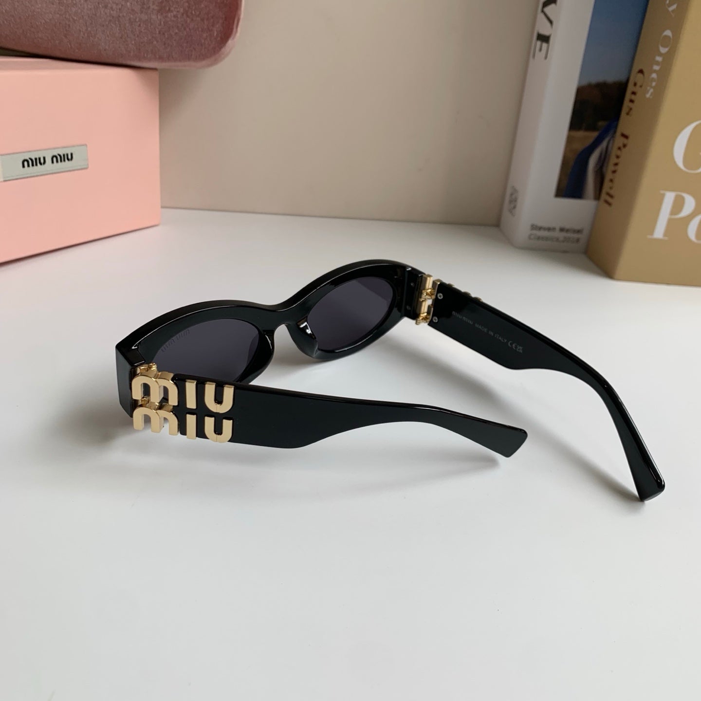 Miu Miu Fashion Black Lens Sunglasses for Men & Women - 466085 - detail image 7