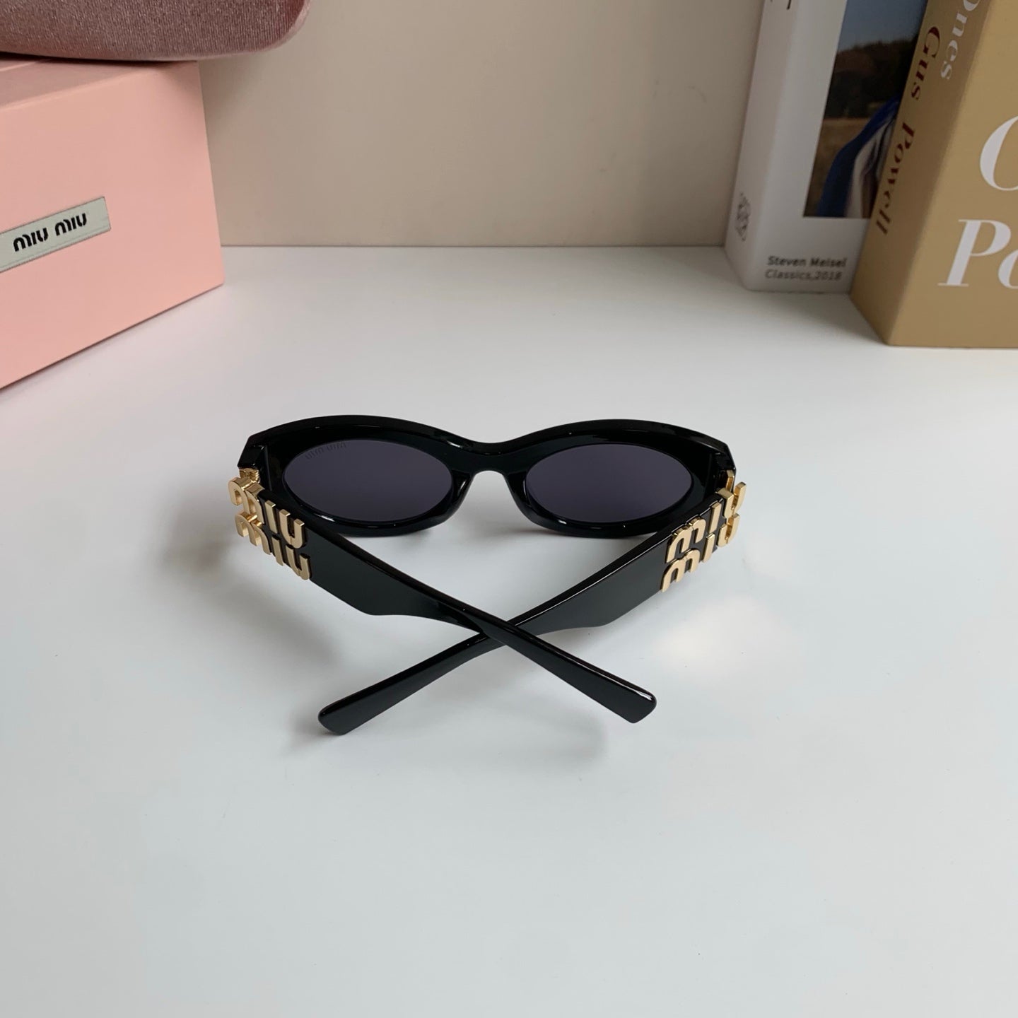 Miu Miu Fashion Black Lens Sunglasses for Men & Women - 466085 - detail image 8