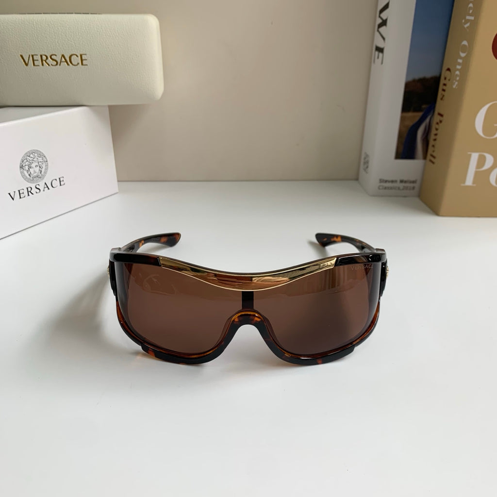 Versace Oversized Black Lens Sunglasses for Men & Women - 372520 - detail image 3