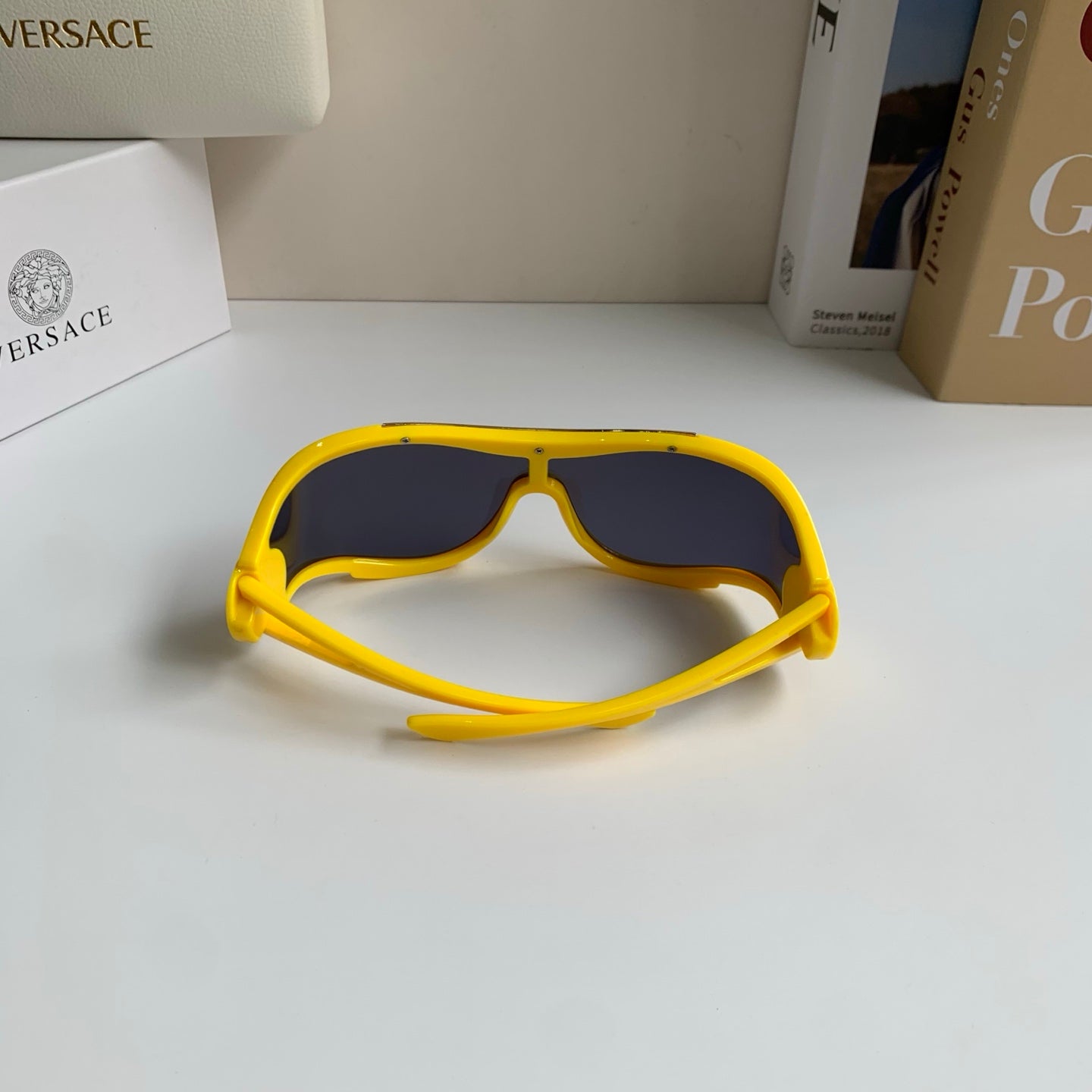Versace Oversized Brown Lens Sunglasses for Men & Women - 466231 - detail image 5