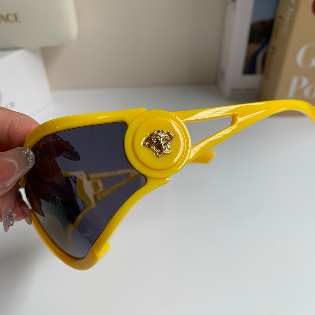 Versace Oversized Brown Lens Sunglasses for Men & Women - 466231 - detail image 6