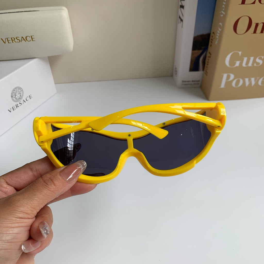 Versace Oversized Brown Lens Sunglasses for Men & Women - 466231 - detail image 7
