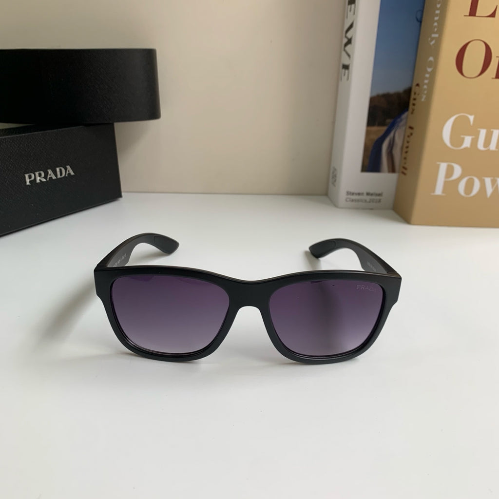 Prada Fashion Black Lens Sunglasses for Men & Women - 372128