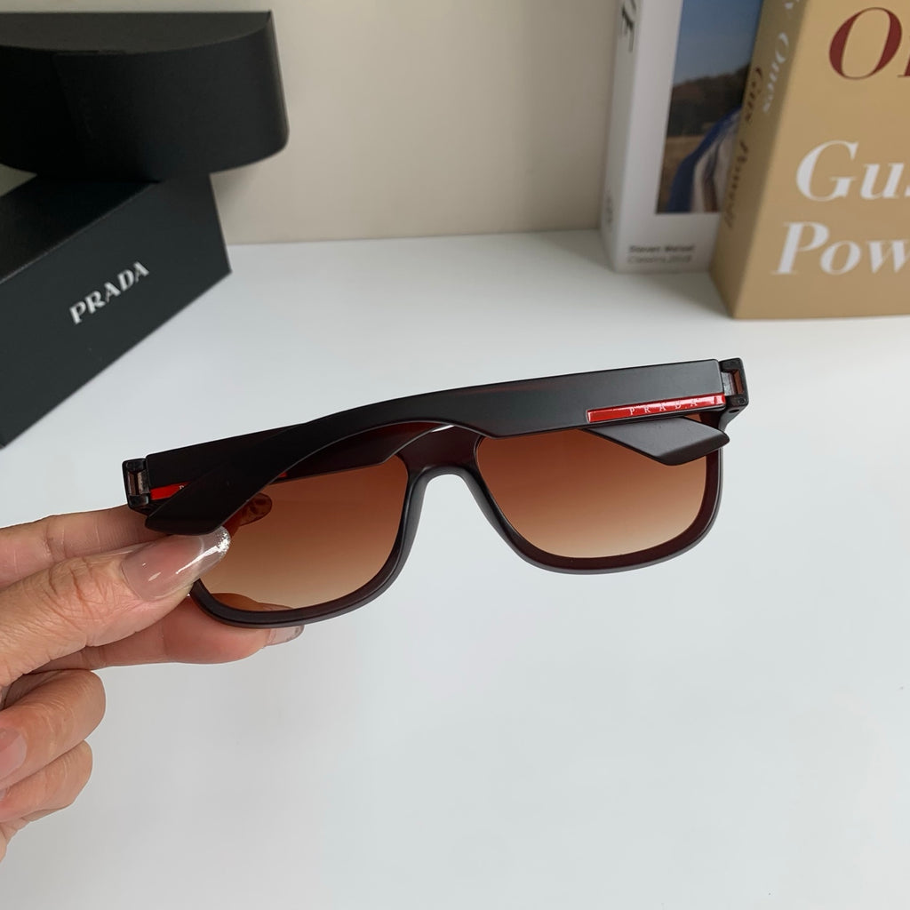 Prada Fashion Red Lens Sunglasses for Men & Women - 372129 - detail image 7