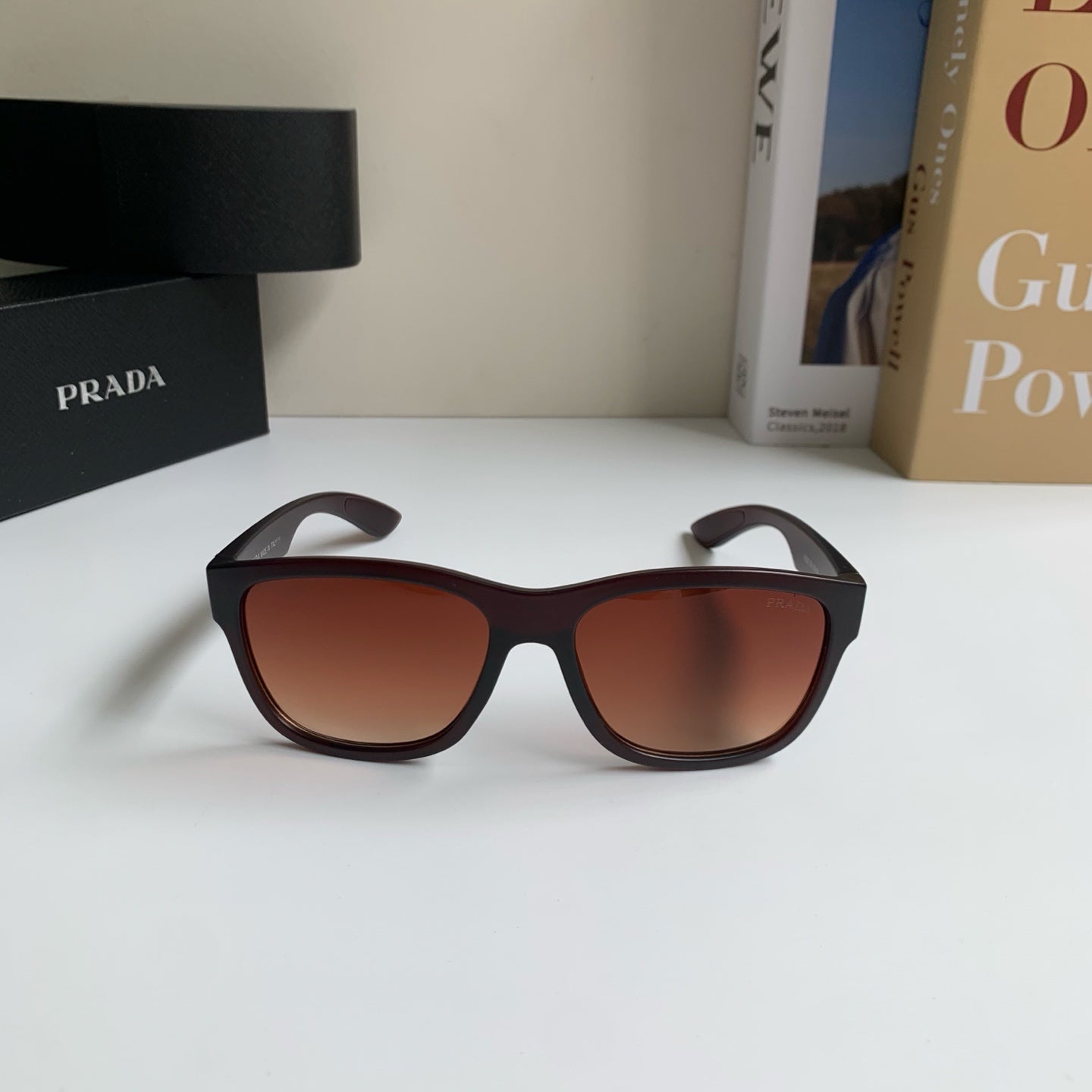 Prada Fashion Red Lens Sunglasses for Men & Women - 372129 - detail image 3