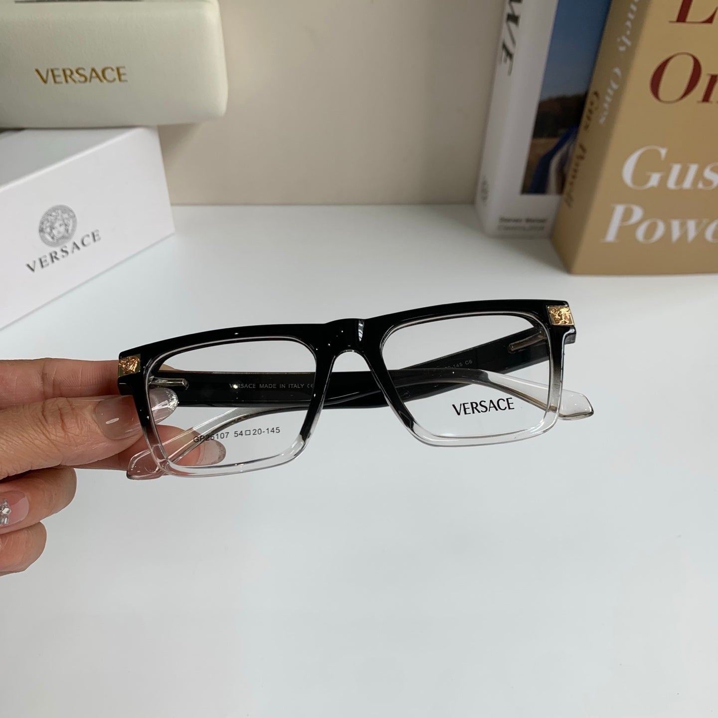 Versace Fashion Silver Lens Sunglasses for Men & Women - 466247 - detail image 4