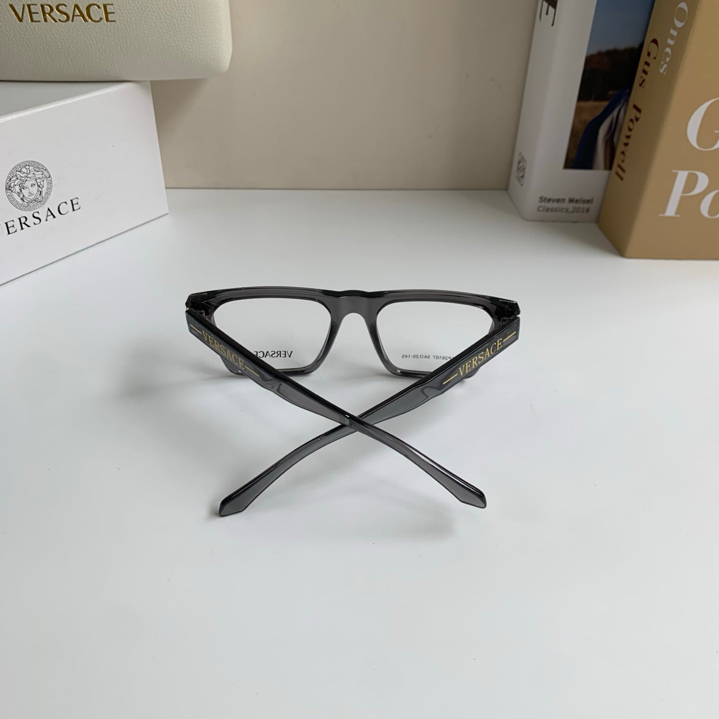 Versace Fashion Silver Lens Sunglasses for Men & Women - 383058 - detail image 8