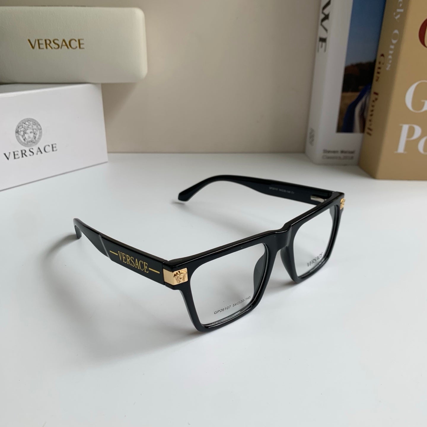 Versace Fashion Silver Lens Sunglasses for Men & Women - 466250