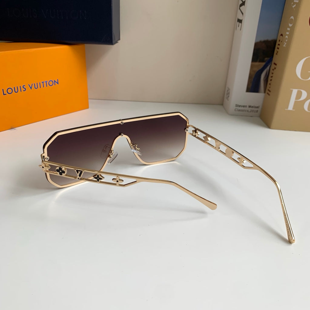 Louis Vuitton Square Red Lens Sunglasses for Men & Women - 381870 - detail image 8