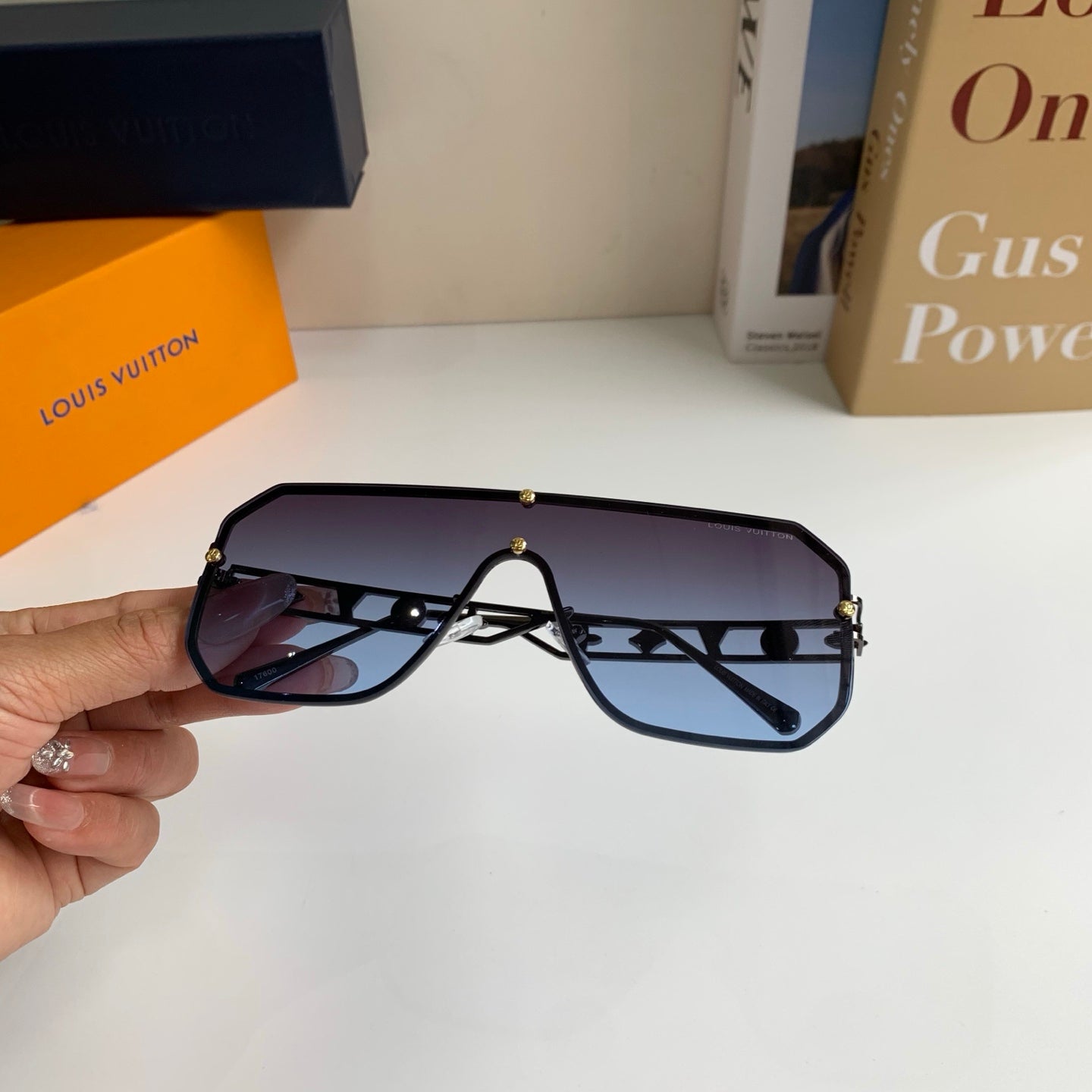 Louis Vuitton Square Silver Lens Sunglasses for Men & Women - 381871 - detail image 3