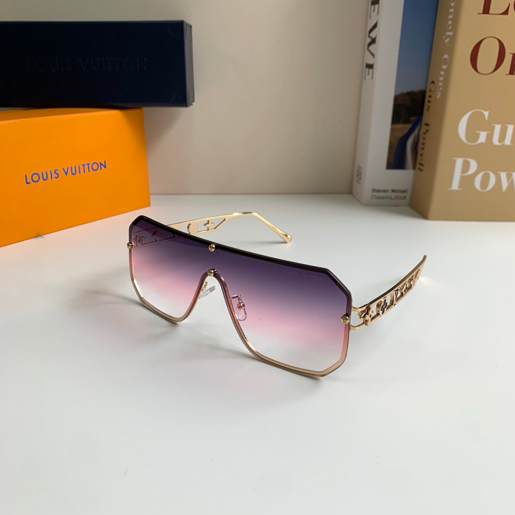 Louis Vuitton Square Silver Lens Sunglasses for Men & Women - 381872 - detail image 2