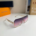 Louis Vuitton Square Silver Lens Sunglasses for Men & Women - 381872