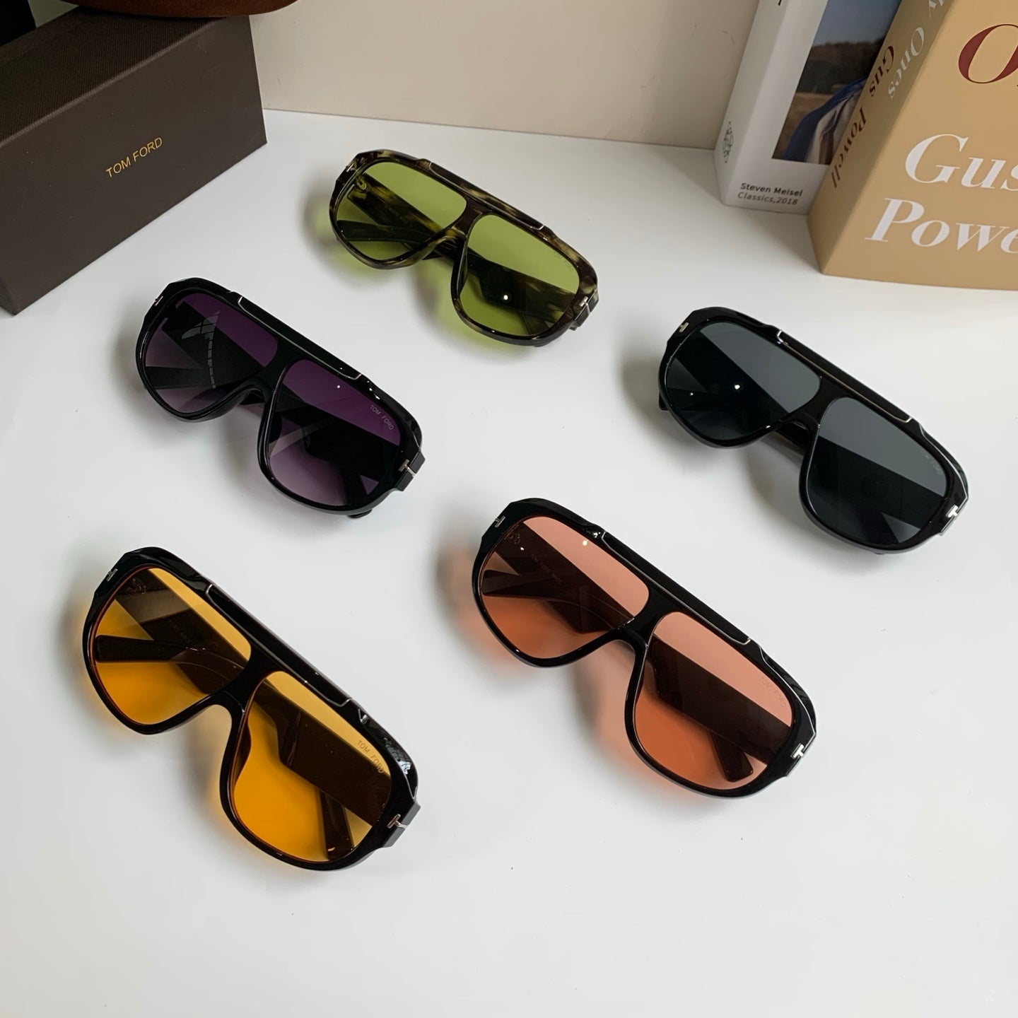 Tom Ford Fashion Black Lens Sunglasses for Men & Women - 466314 - detail image 9