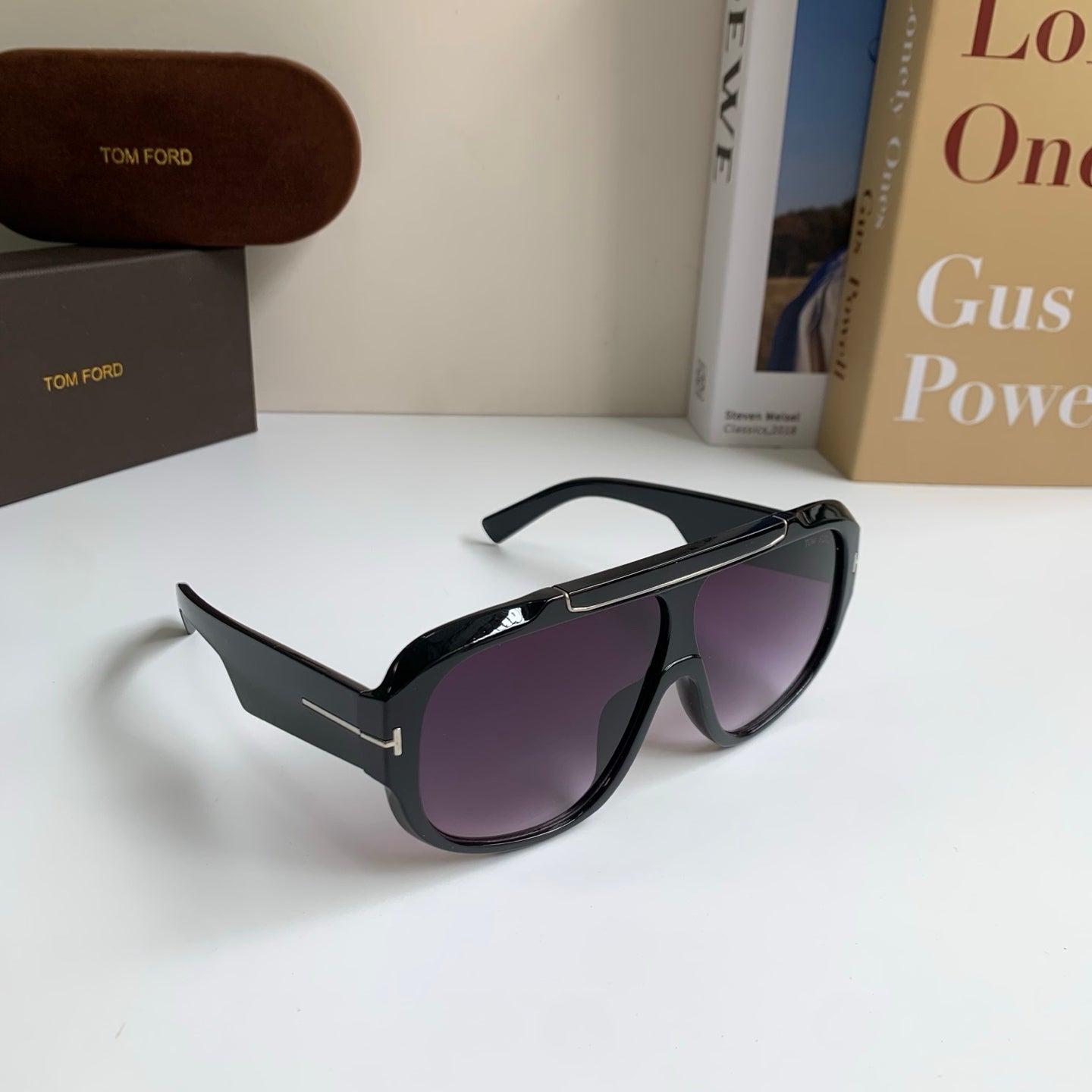Tom Ford Fashion Black Lens Sunglasses for Men & Women - 466310
