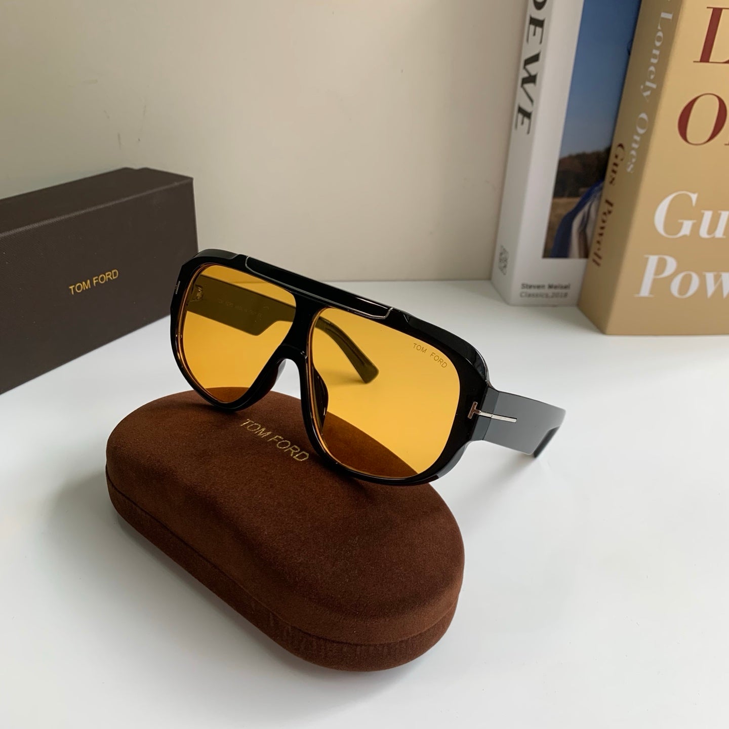 Tom Ford Fashion Orange Lens Sunglasses for Men & Women - 466312 - detail image 5