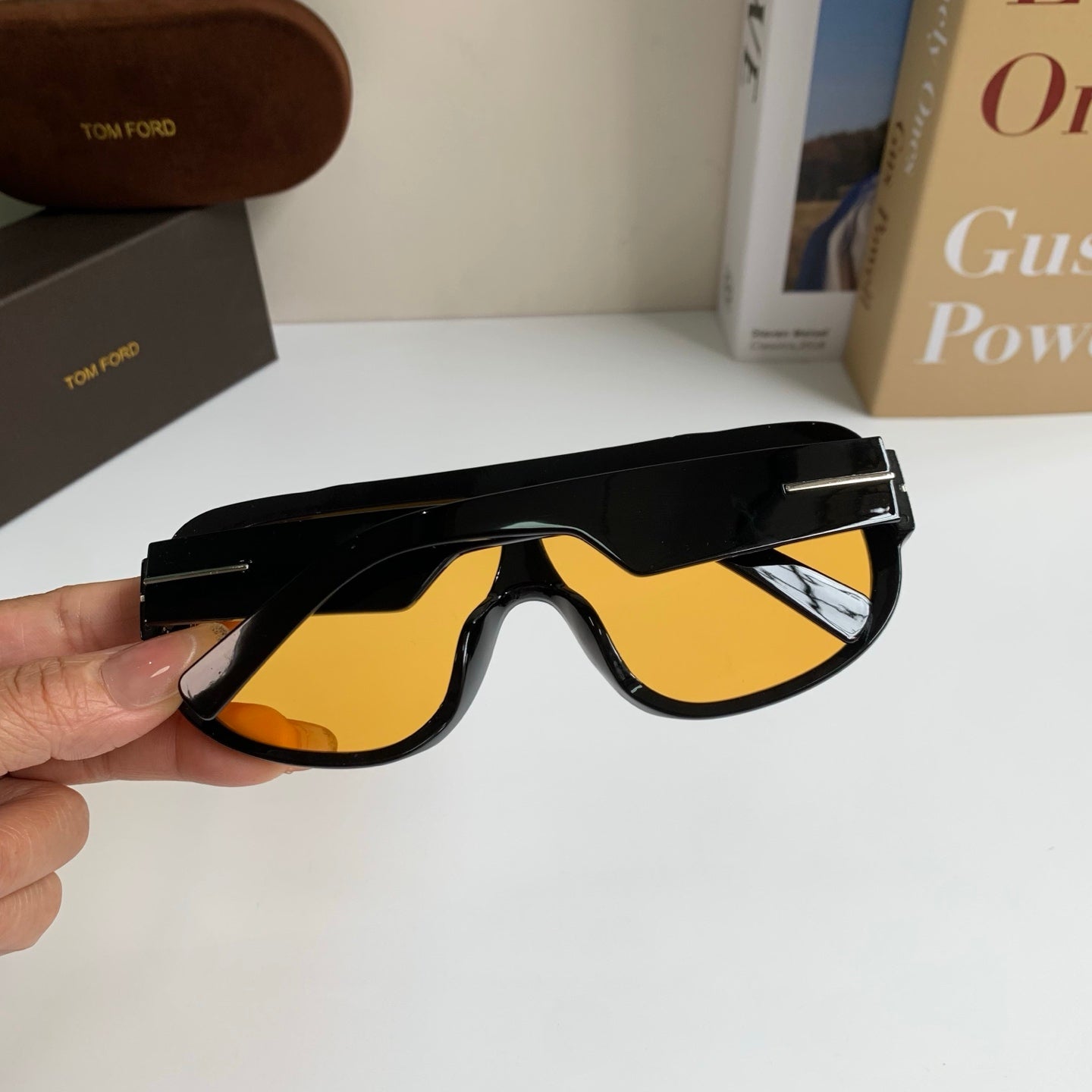 Tom Ford Fashion Orange Lens Sunglasses for Men & Women - 383087 - detail image 8