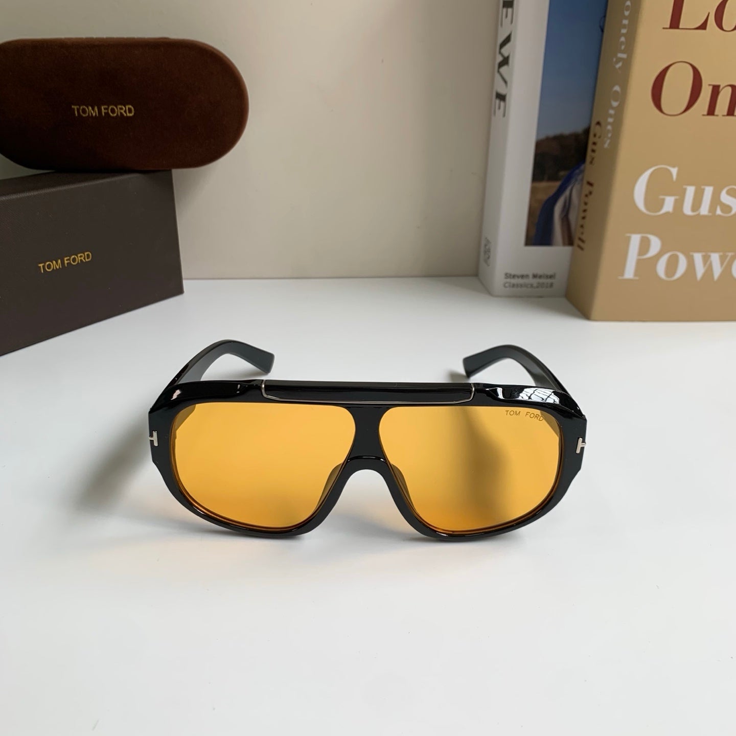 Tom Ford Fashion Orange Lens Sunglasses for Men & Women - 466312 - detail image 3