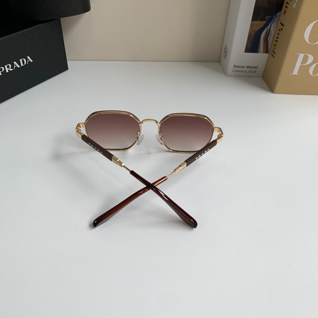 Prada Metal Fashion Red Lens Sunglasses for Men & Women - 382586 - detail image 8