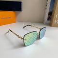 Louis Vuitton Square Silver Lens Sunglasses for Men & Women - 381755