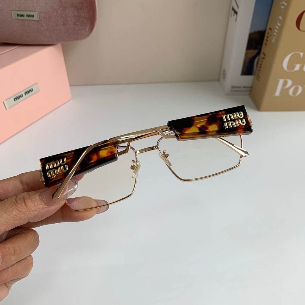 Miu Miu Metal Square Silver Lens Sunglasses for Men & Women - 466127 - detail image 8