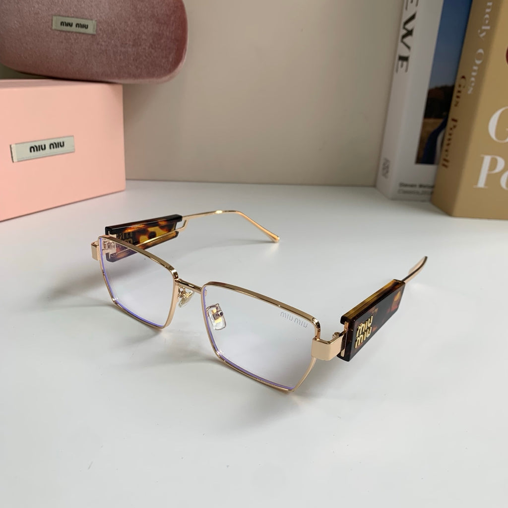 Miu Miu Metal Square Silver Lens Sunglasses for Men & Women - 466127 - detail image 2