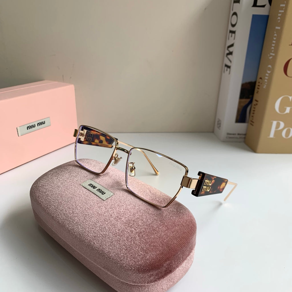 Miu Miu Metal Square Silver Lens Sunglasses for Men & Women - 466127 - detail image 4