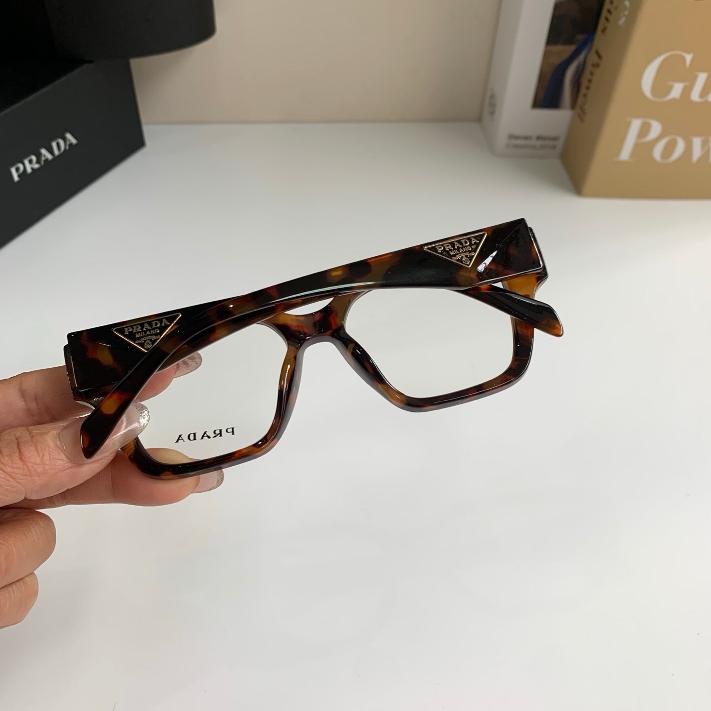 Prada Fashion Silver Lens Sunglasses for Men & Women - 382592 - detail image 8