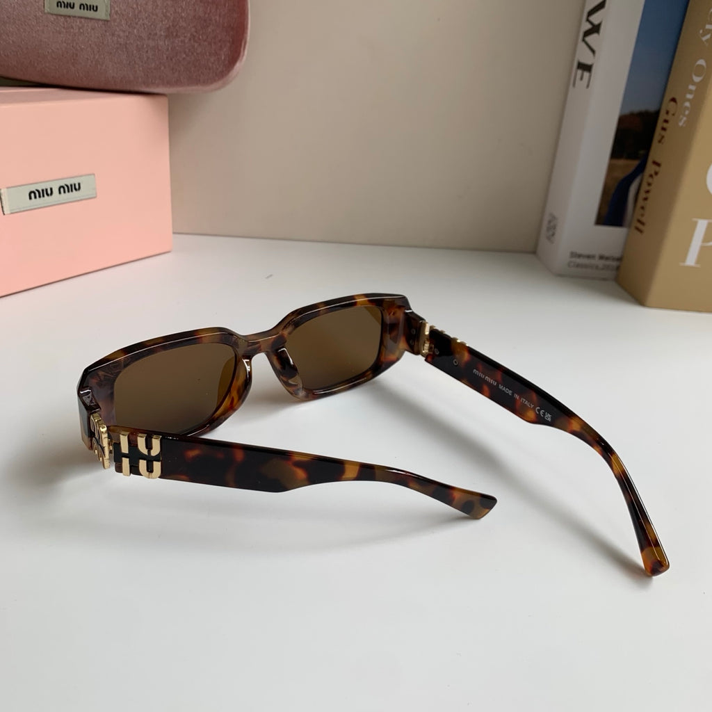 Miu Miu Square Black Lens Sunglasses for Men & Women - 399250 - detail image 7