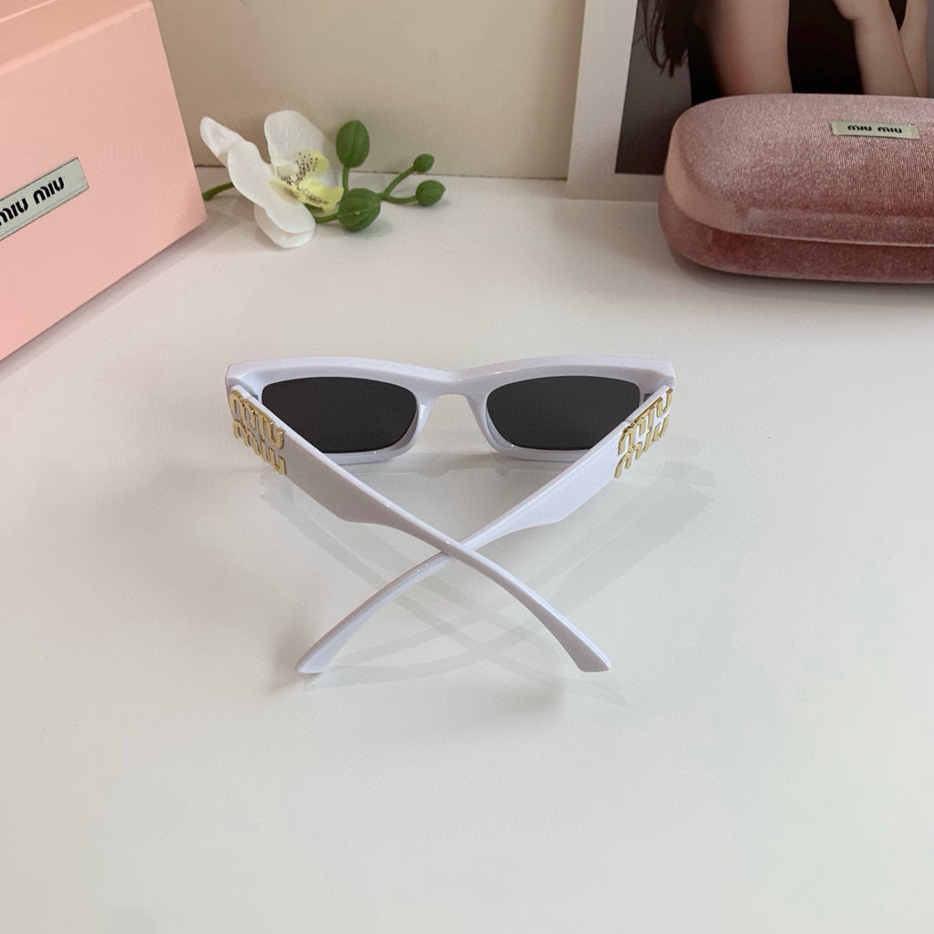 Miu Miu Square Silver Lens Sunglasses for Men & Women - 416270 - detail image 3