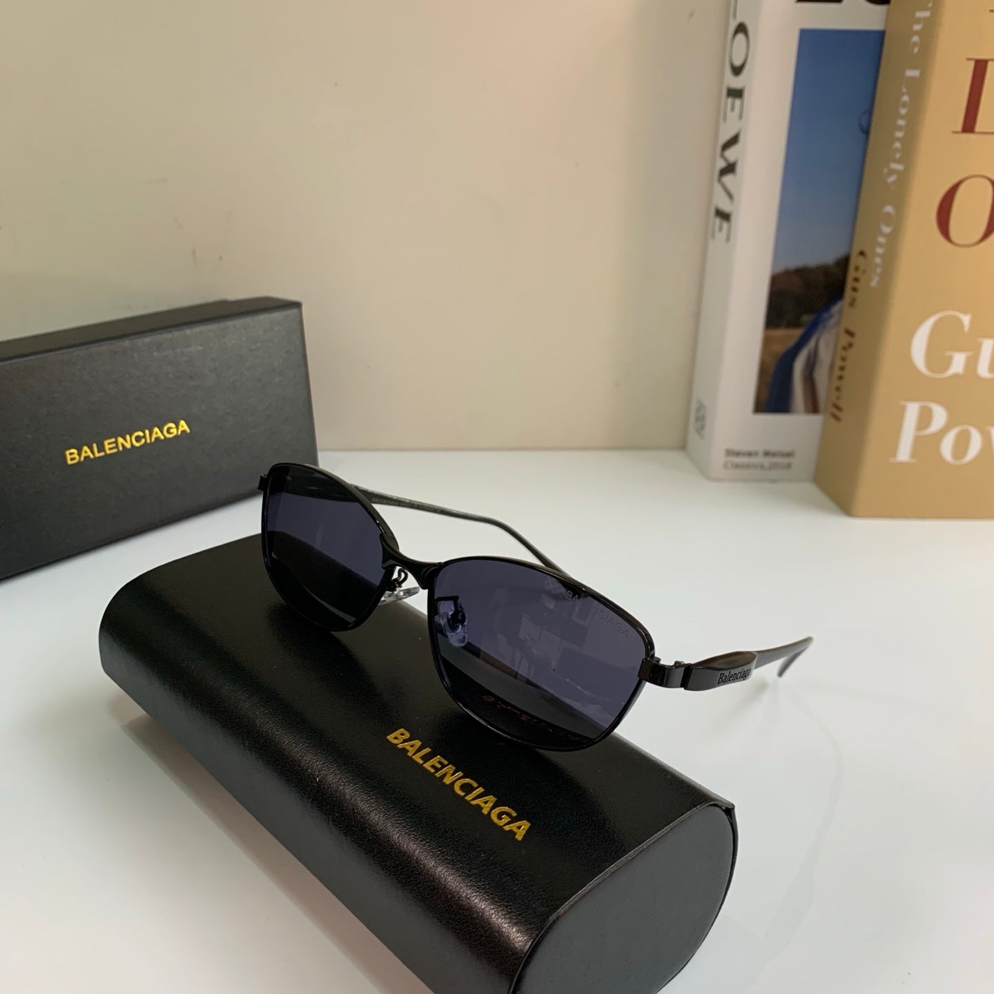 Balenciaga Fashion Silver Lens Sunglasses for Men & Women - 416098 - detail image 4