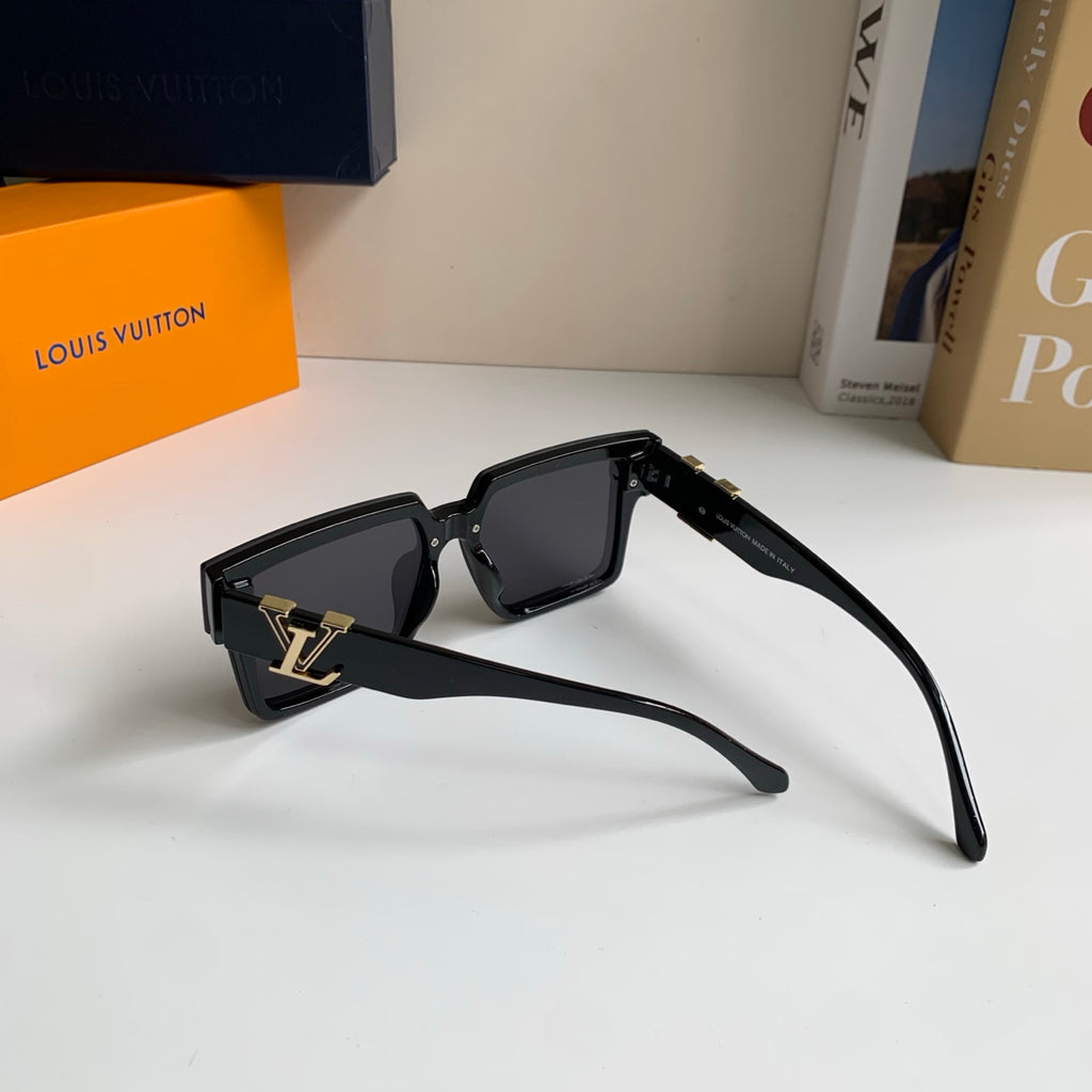 Louis Vuitton Square Black Lens Sunglasses for Men & Women - 414940 - detail image 8